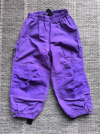 Detské technické outdoor nohavice, nepremokavé, skogstad,86