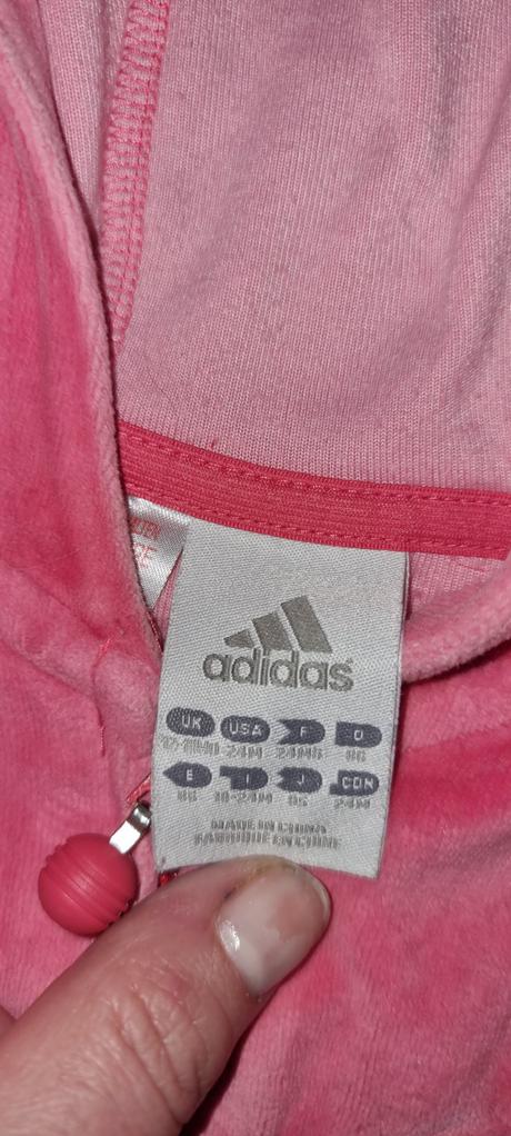 Zamatova mikina adidas, adidas,92
