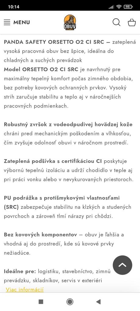 Pracovná obuv, 39, 39