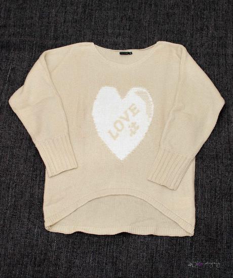 Pletený sveter, bonprix,38