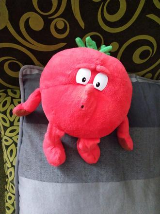 Plyšák paradajka,