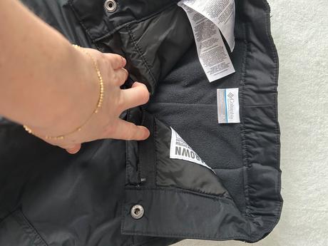 Bunda + oteplovaky 116/122, columbia,122