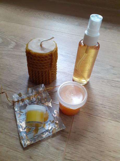 Prírodná bio sviečka zo včelieho vosku, 