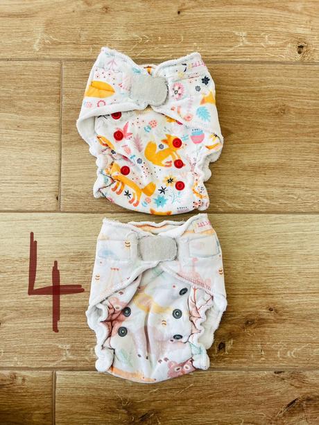 Látkové plienky anavy lillybe petit lulu, anavy,4 kg - 9 kg