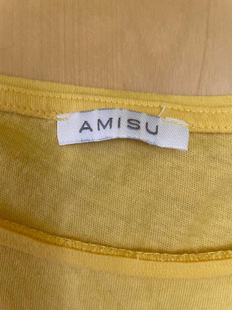 Dámske tričko žltej farby amisu č. xl, amisu,xl