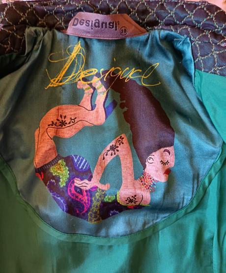 Kabát desigual, desigual,36