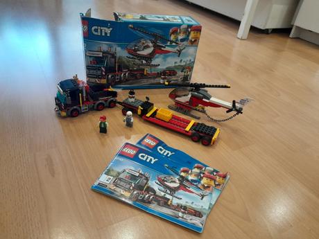 Lego odťahová služba transportér ťažkého náklady, 