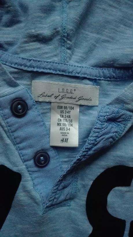 Tenká mikinka h&m, h&m,98