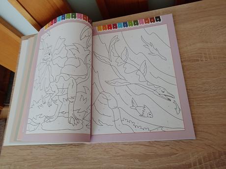 Maľovanie podľa čísel -dinosaury, 
