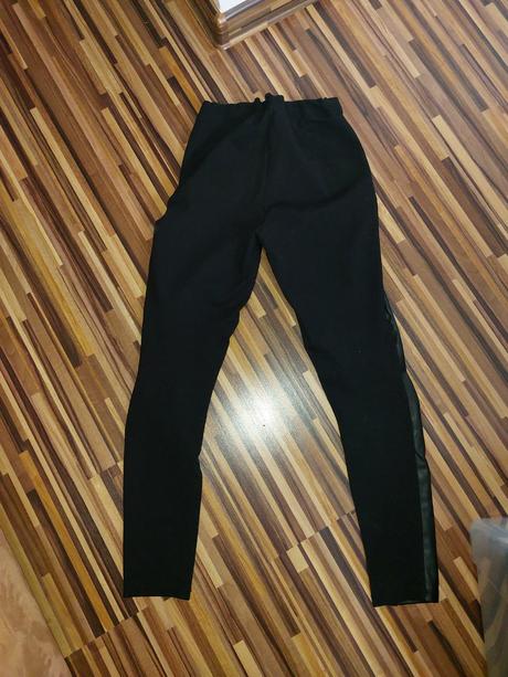 Kožené leginy, mango,s