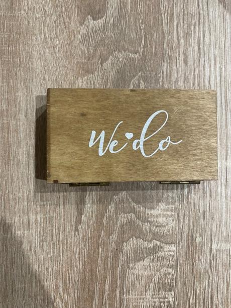 Krabička we do na obrúčky, 