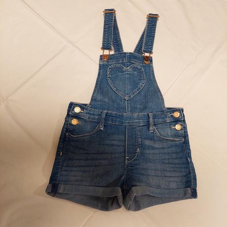 Rifľové šortky na traky, h&m,128