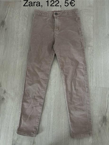Menčestrové nohavice zara, zara,122