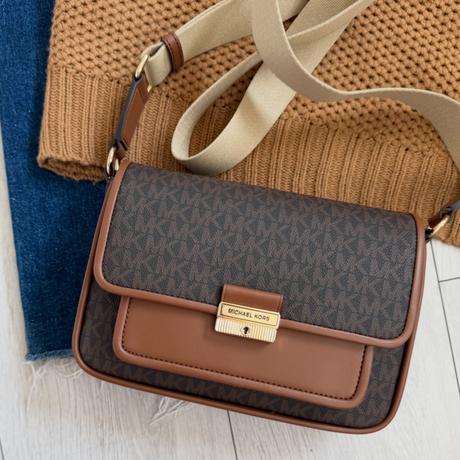 Michael kors kabelka flap bradshaw, originál, michael kors