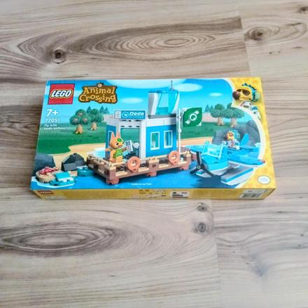 Lego animal crossing 77051, fly with dodo airlines, 