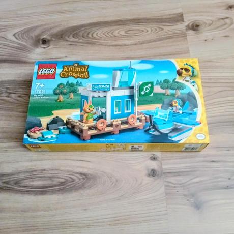 Lego animal crossing 77051, fly with dodo airlines,