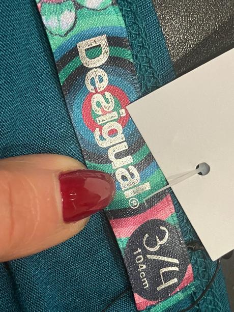 Dievčenské tričko vzorované desigual (104), desigual,104