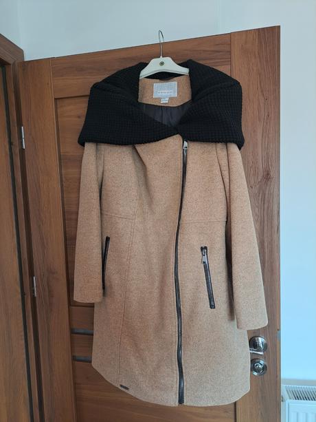 Zimny dlhy kabat, ad style,xxl