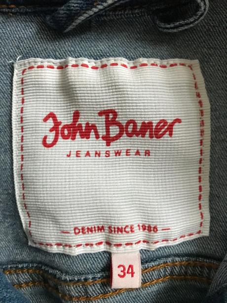 Riflová bunda, bonprix,s