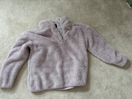 Huňata mikina oversize, 158