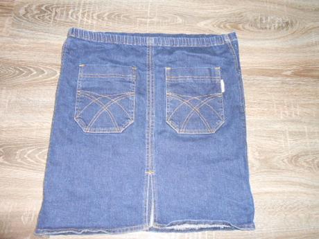 9 months tehotenska riflová sukna č. 40, 40