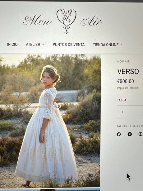 Prijimanie , saty na 10-12 rokov, stali 1200 eur, 140