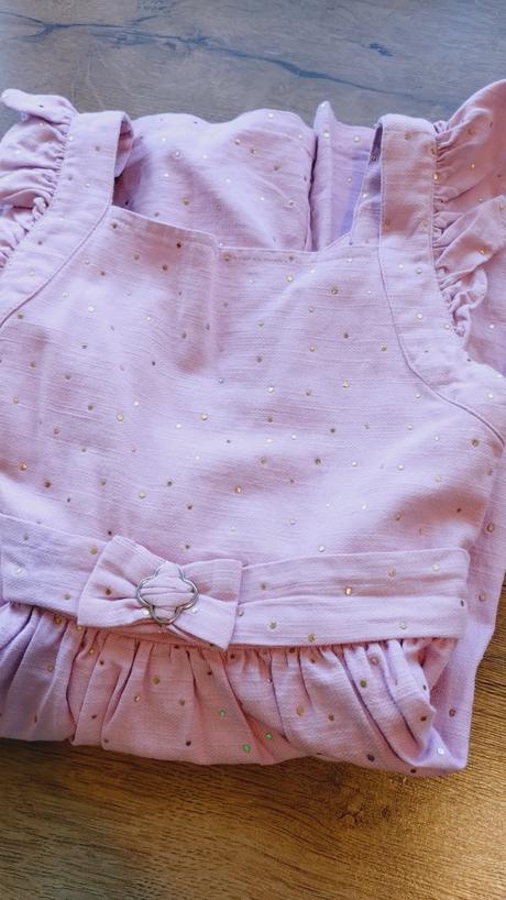 Trblietavé šaty mayoral, raz oblečené, mayoral,122