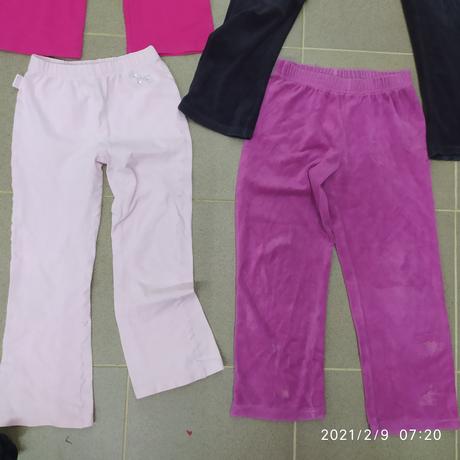 Balík dievčenskych teplákov a bundičiek,v.128/134,, 122–134