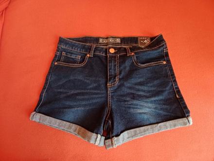 Kraťasy riflové 40, amisu,40