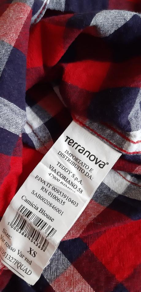 Košeľa terranova xs, terranova,xs