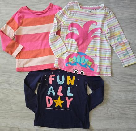 Trička dlhy rukav, f&f,98