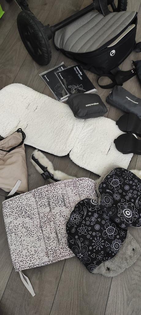 Easywalker harvey 2 all terrein arctic grey 2kombi, easywalker,easywalker harvey2