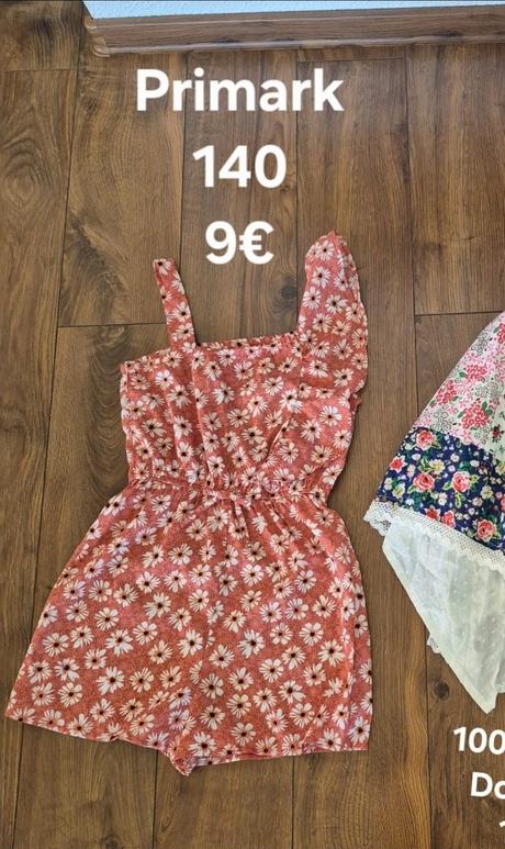 Overal šaty, primark,134