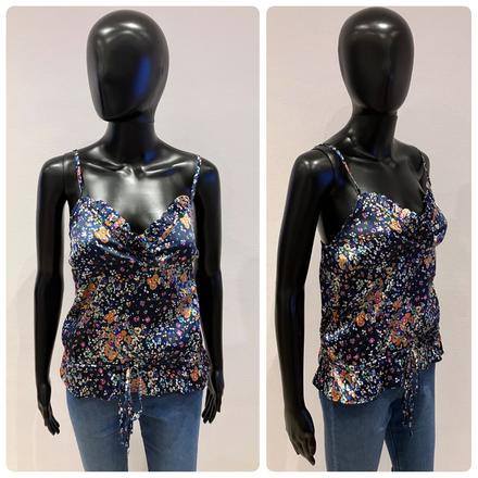 Dámska kvetovaná blúzka, m