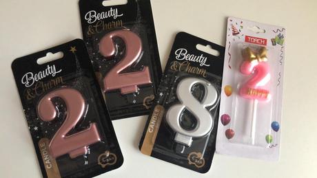 Narodeninová sviečka 2 na tortu, 