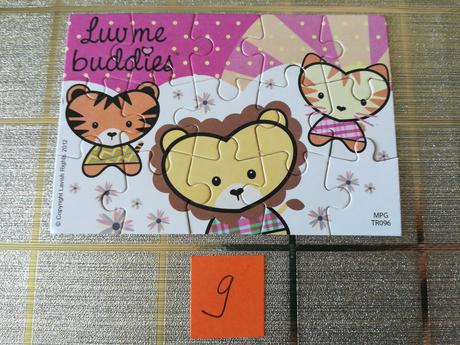 Kinder puzzle -  kus 80 centov, 