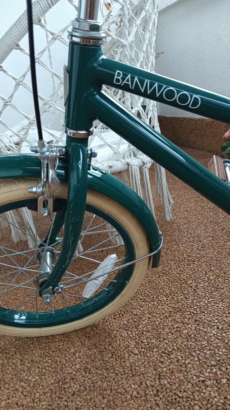 Detský bicykel banewood 16" zelený, 16