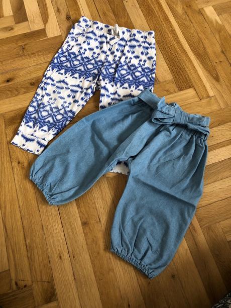 Tepláky nohavice, f&f,68