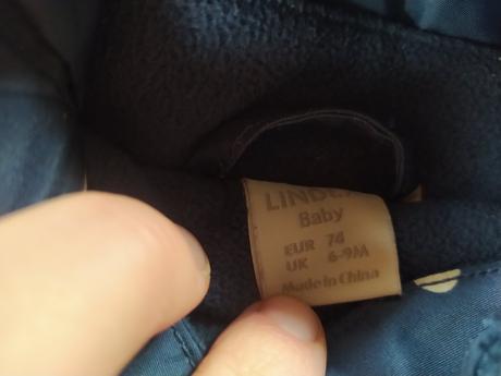 Zimný overal, lindex,74