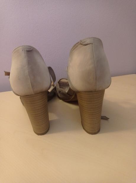 Kožené sandálky, 40