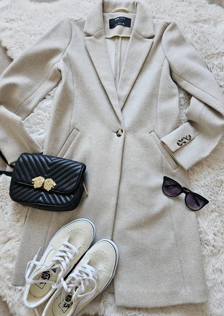 Krásny kabát sinsay, sinsay,36