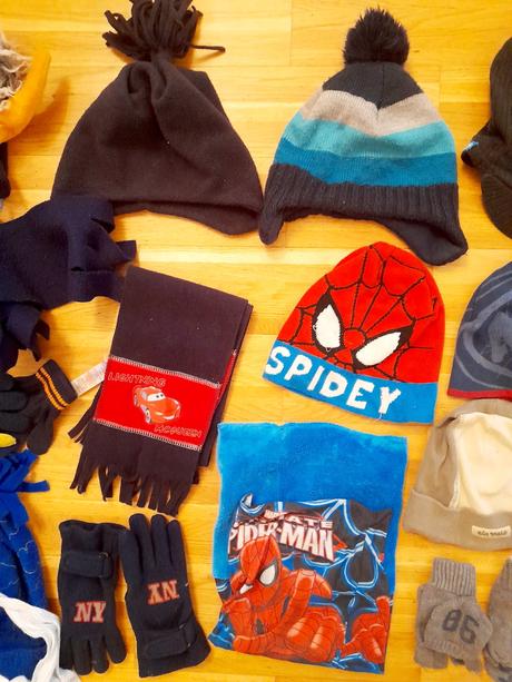 Rôzne čapice šály rukavice z rakúska, na vek 4-1, 80