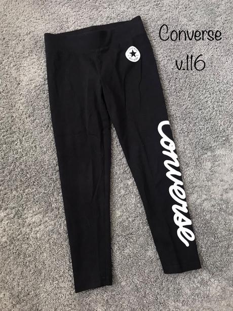 Čierne legíny converse v. 110/116, converse,110