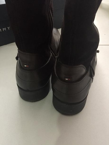 Cizmy, tommy hilfiger,40