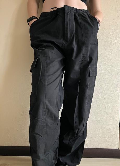 Dámske čierne nohavice zara, zara,m