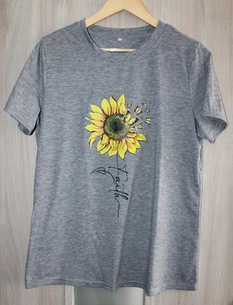 Šedé dámske tričko č. m, m