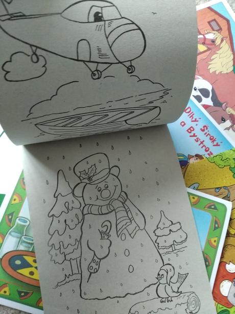 Omaľovánky - rôzne,