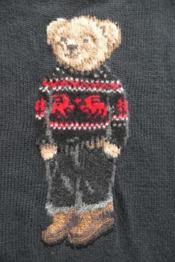 Ralph lauren bear svetrikove saty s medvedom, ralph lauren,164