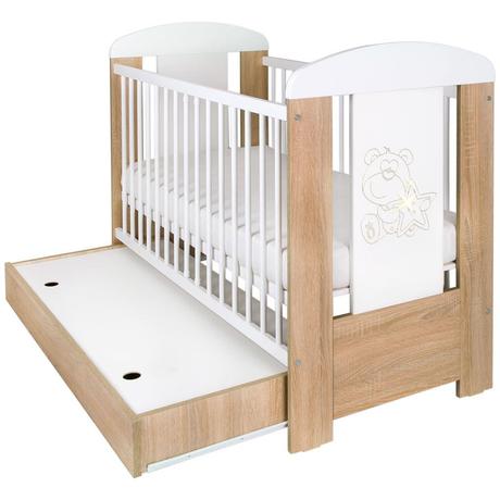 Detská postieľka medvedík s hviezdičkou s, šírka (cm): 60,dĺžka (cm): 120