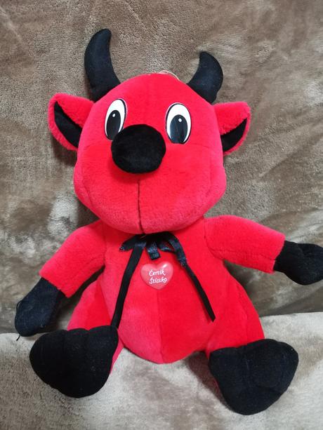 Plyšový čertík,